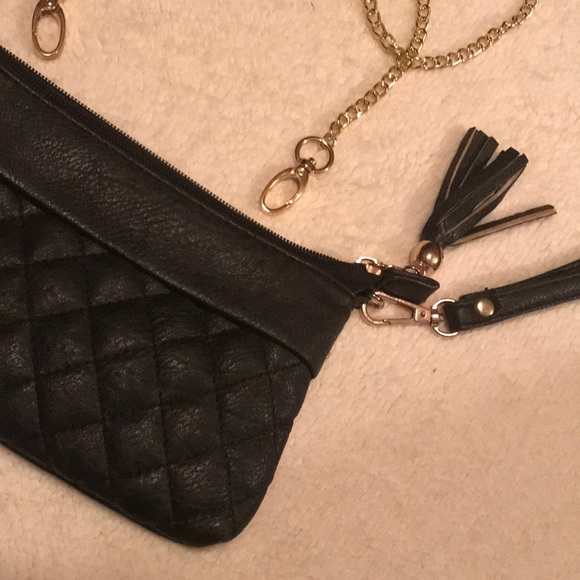 Black Convertible Wristlet - Picture 3 of 5